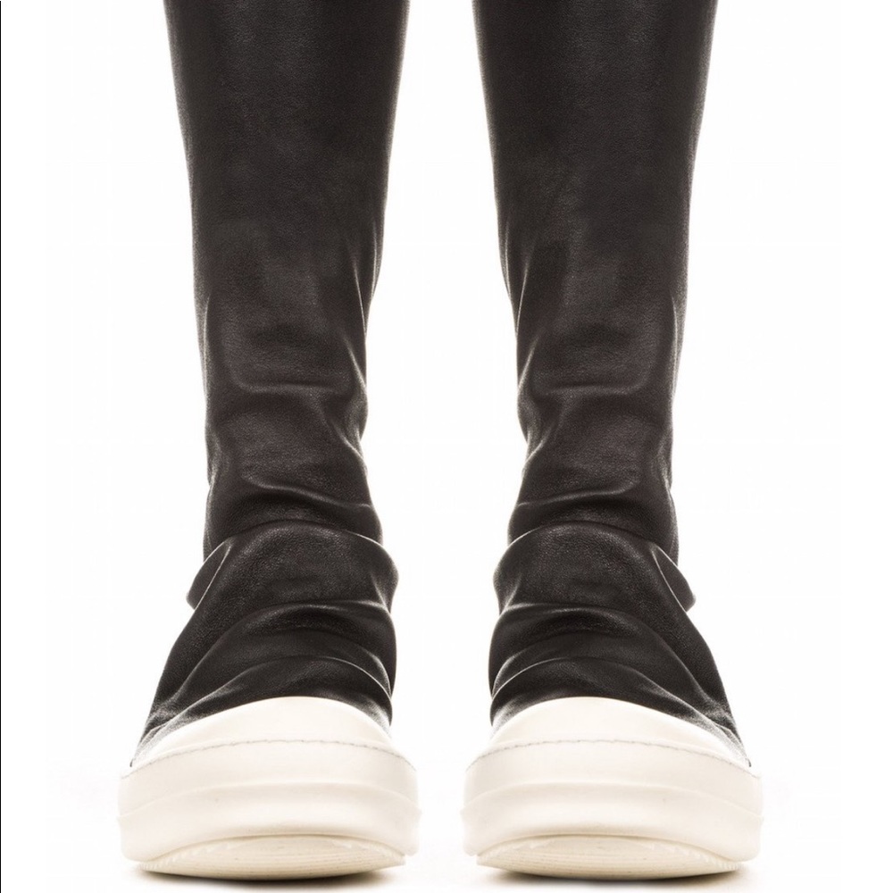 NWT Rick Owens Sock Ramones IT 41 US 8